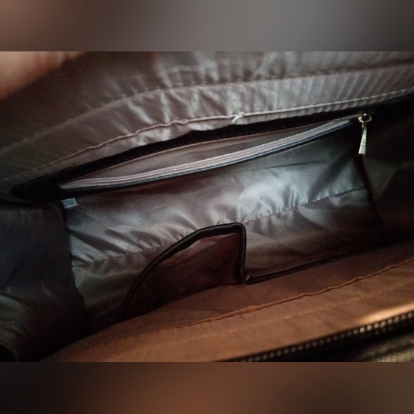 👜 Dasein Purse - large tote black and grey with silver - Picture 5 of 11